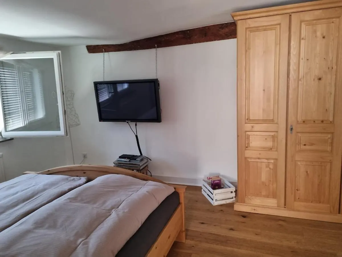 Charming Apartment In Historic Half-Timbered House Grosswallstadt Germany